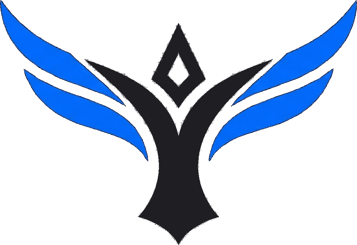 Para fondo claro: el emblema del fénix de AUCTORUM