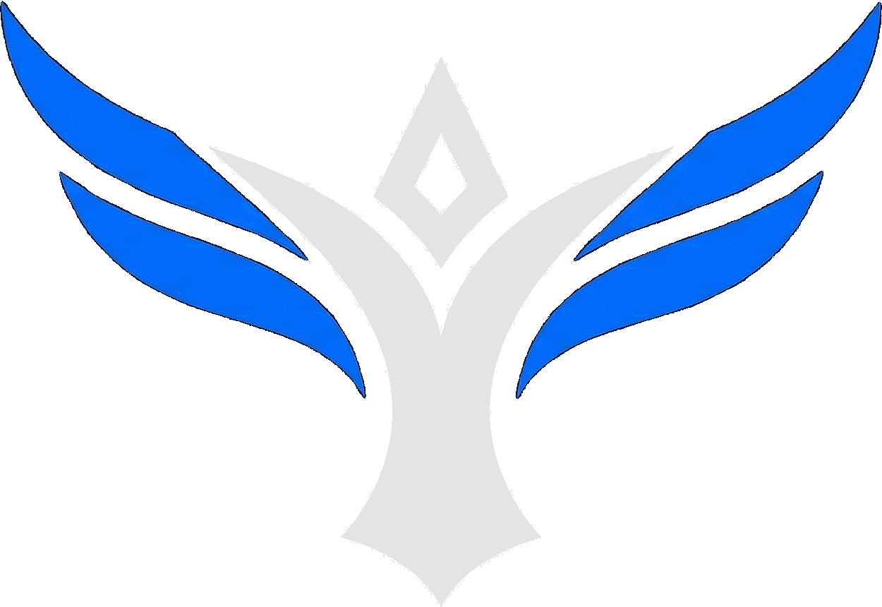 Para fondo oscuro: el emblema del fénix de AUCTORUM